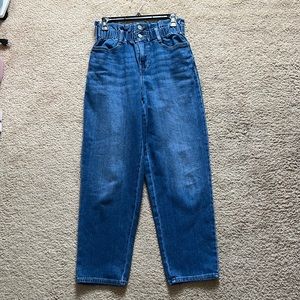 Wonderly Size 4R Paperbag Waist jeans
